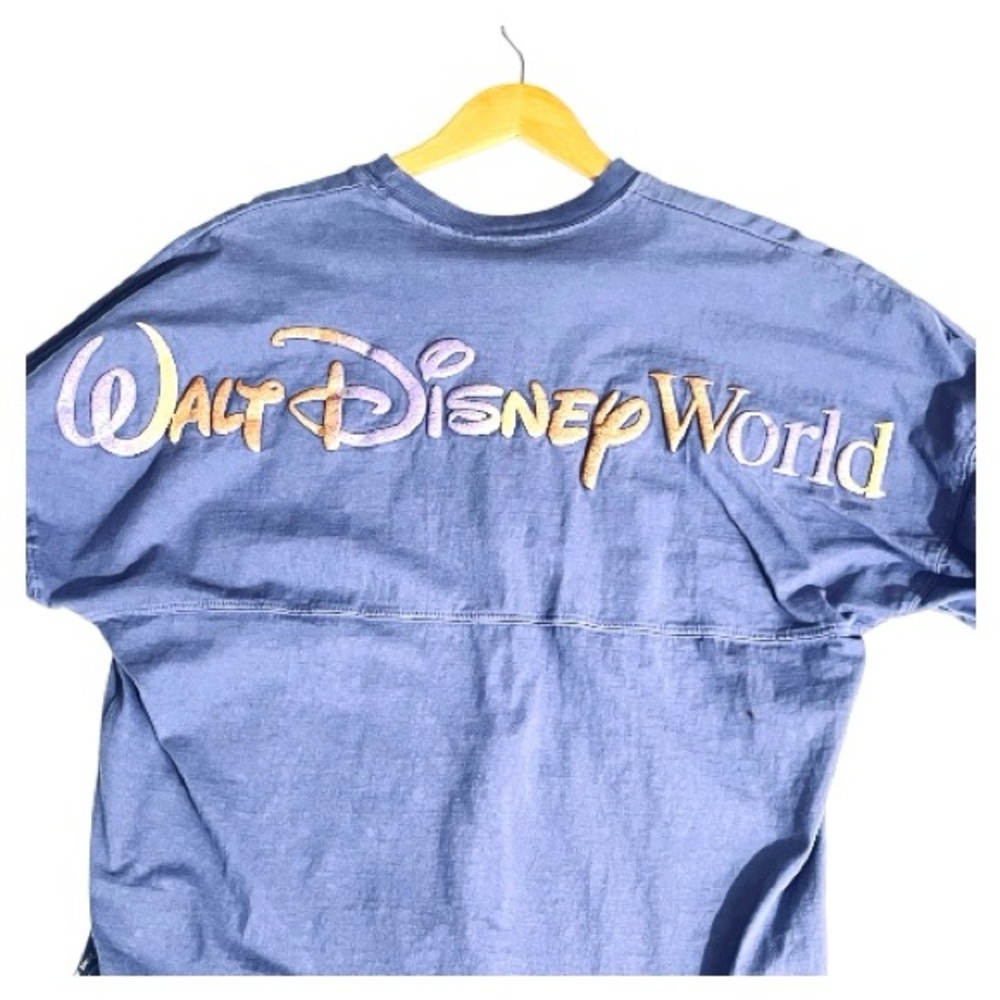 Walt Disney World 50th Anniversary Spirit Jersey Earidescent Puffy Paint Logo - Picture 2 of 8